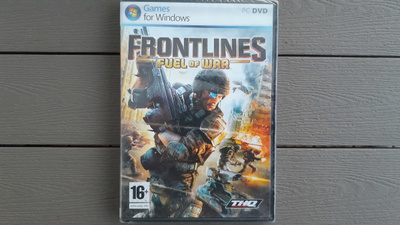 PC DVD: Frontlines - Fuel of War peli (2008). UUSI