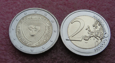 Liettua 2 € 2019 Moniääniset Sutartines-laulut