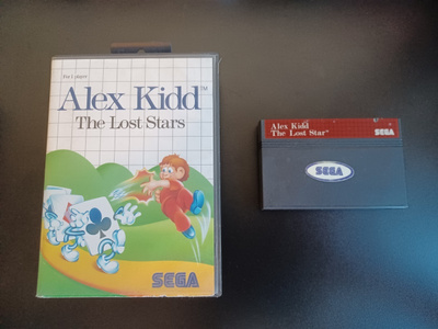 Sega Master System: Alex Kidd - The Lost Stars (B) *rare*