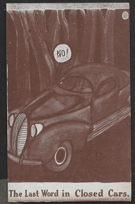Huumorikortti - USA (ehkä 50-luku)
