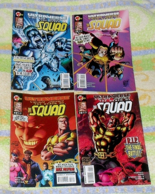 Ultraverse Year Zero - The Death of the Squad #1-4, koko sar