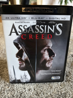 Assassin’s creed 4K blu-ray