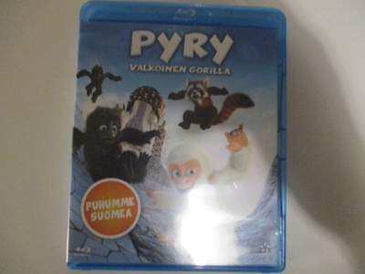 BLU-RAY PYRY VALKOINEN GORILLA