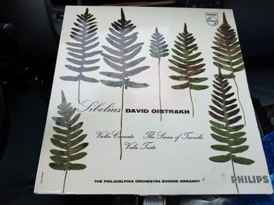 LP :  David Oistrakh :  Sibelius ( SIS POSTIKULU)
