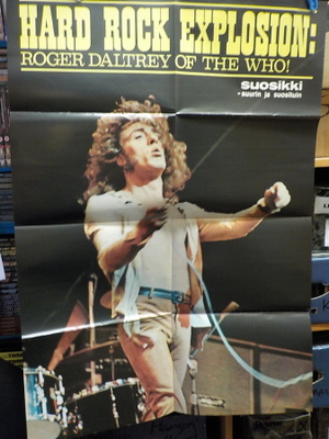 DALTREY (THE WHO ) JULISTE 70-luvun SUOSIKKI LEHDESTÄ