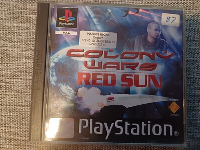PS1 - Colony Wars Red Sun ( CIB )