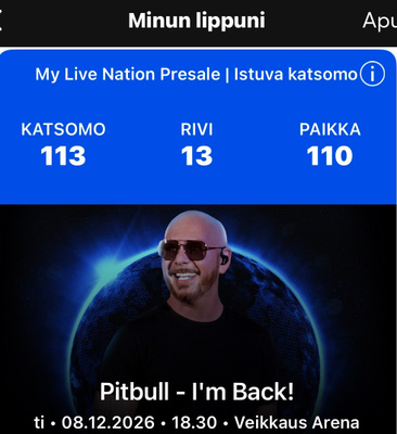 2 lippua Pitbull 8.12