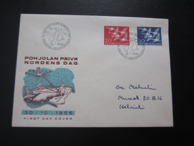 FDC 1956 Pohjolan Päivä