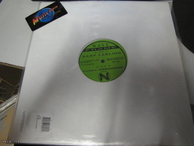 WAVE FRAME - SAXY FEELING / FUNKY ORANISMS 12'' MAXI UUSI