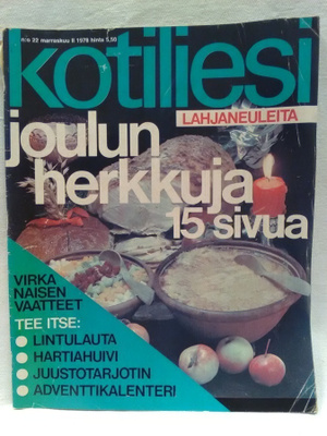 Kotiliesi No 22 marraskuu 1978