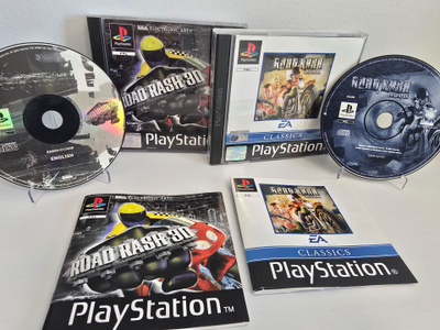 Road Rash 3D & jailbreak (PS1) (CIB)