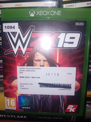 XBOXONE WWE 2K19 ( SIS POSTIKULU )