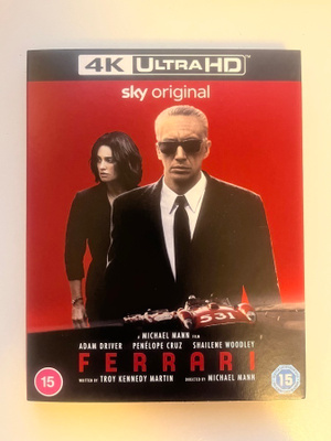 Ferrari (2023) (4K UHD + Blu-ray) Slipcover (Michael Mann)