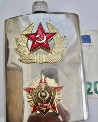 VANHA Venäläinen Taskumatti CCCP Kokardilla