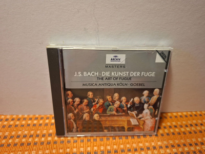 Bach:Die Kunst Der Fuge-Musica Antiqua Köln,Goebel CD
