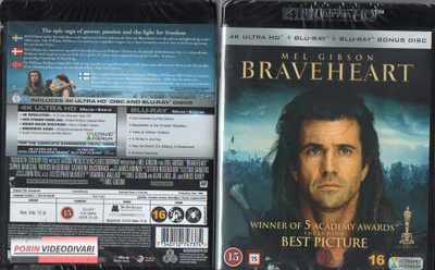 Braveheart-Taipumaton	(54 244)	UUSI	-FI-	4K HD+BLUR		(3)	mel