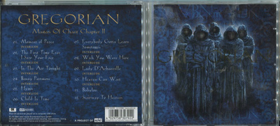 GREGORIAN . CD-LEVY . MASTER OF CHANT CHAPTER II