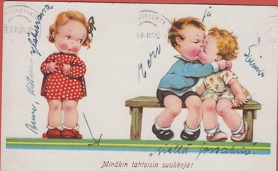 Minäkin tahtoisin suukkoja! - kulk v 1941