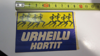 Concert Hall urheilukortit tarra