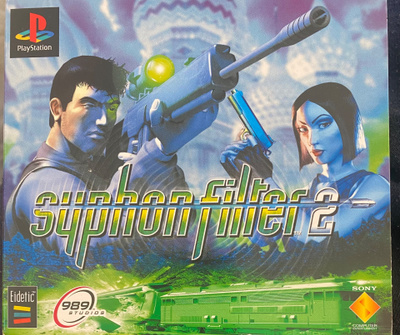 Syphon Filter 2 promo ERITTÄIN HARVINAINEN + SF3