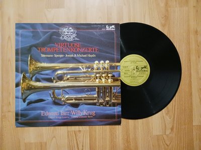 Virtuose Trompetenkonzerte lp Baroque kuin uusi