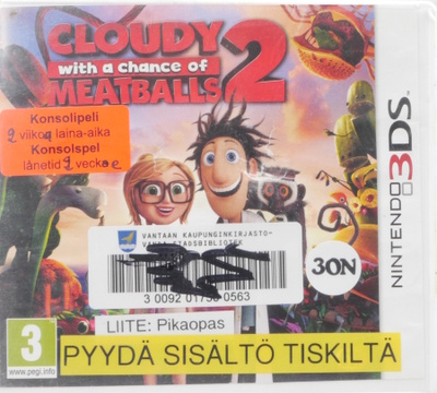 Cloudy With A Chance Of Meatballs 2