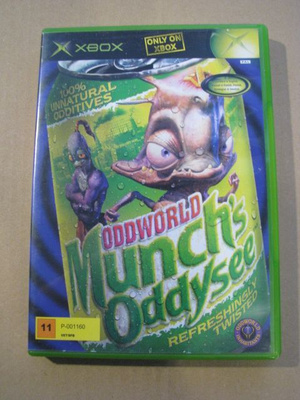 ODDWORLD MUNCH'S ODDYSEE ( Xbox-peli )