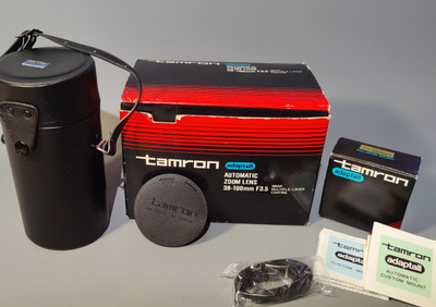 Tamron Adaptall Automatic Zoom -objektiivin(pelkkä pakkaus)