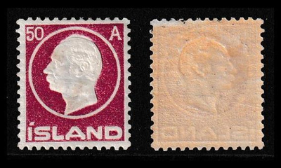 Islanti 72 * Frederik 50 A (1912)