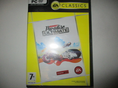 PC DVD BURNOUT PARADISE THE ULTIMATE BOX