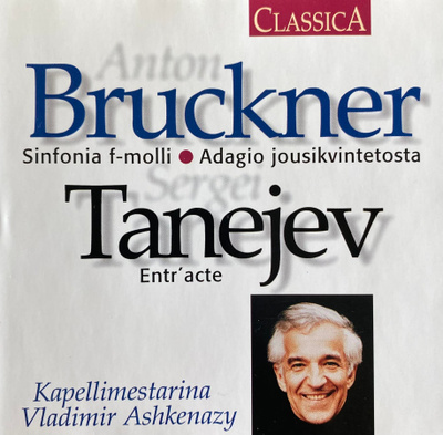 Bruckner- Sinfonia f-molli … CD