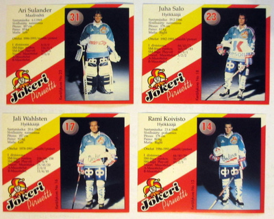 JOKERIT Piruetti tarroja, Katso