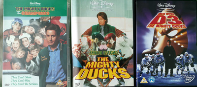 THE MIGHTY DUCKS - MESTARIT TRILOGIA  DVD