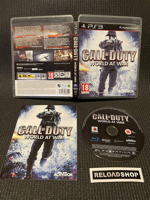 Call of Duty World at War - Nordic PS3 - CiB