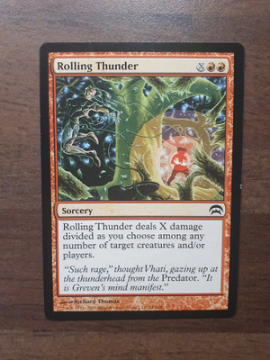 Magic the Gathering Rolling Thunder