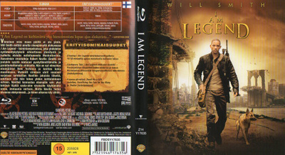 I Am Legend (19 008) k -FI- suomik. BLU-RAY will smith 2007