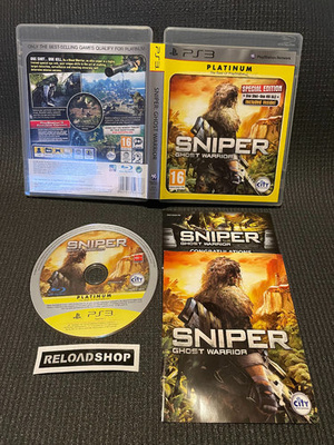 Sniper Ghost Warrior  Platinum Special Edition PS3 - CiB