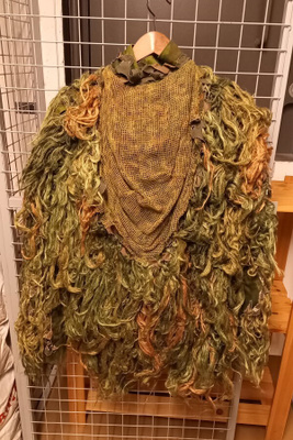 Airsoft Flora ghillie maastopuku