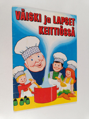 Väiski ja lapset keittiössä