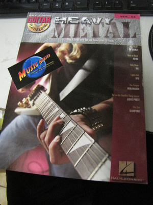 HAL LEONARD - HEAVY METAL TABULATUURIKIRJA+CD