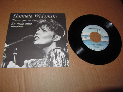 Hannele Widomski 7" Tomaszov-Kaupunki, PS v.1988