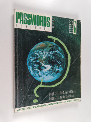 Passwords, Courses 7-8 : Textbook