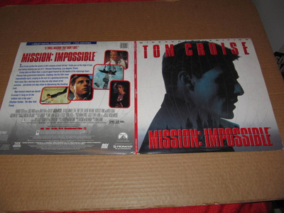 Laser Disc : Mission Impossible > Tom Cruise v.1996 GREAT!