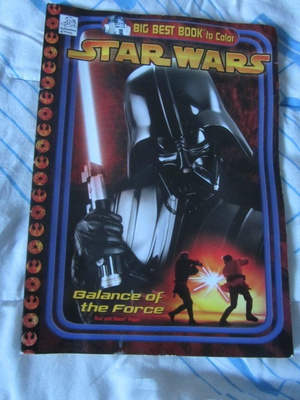 Värityskirja / Puuhakirja Star Wars