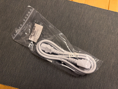 the sssnake EU Power Cable (1,8 m) virtajohto