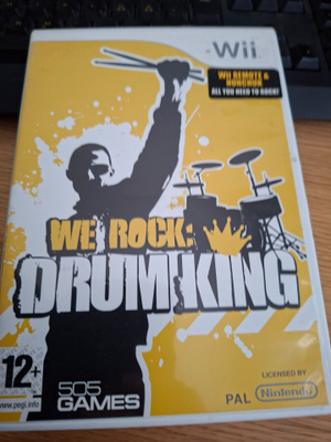 WII We Rock Drum King CIB