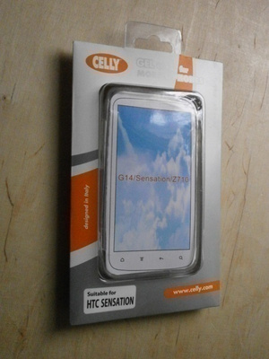 CELLY - HTC Sensation geelisuoja