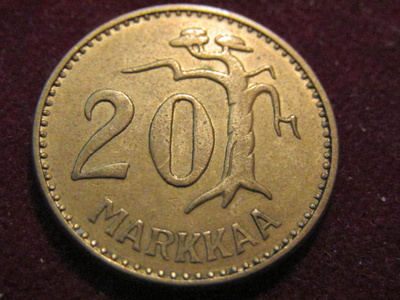 20 markkaa 1961