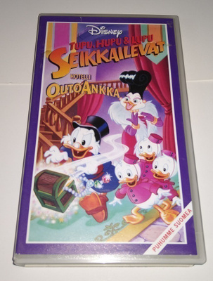 DISNEY TUPU, HUPU JA LUPU SEIKKAILEVAT HOTELLI OUTOANKKA VHS