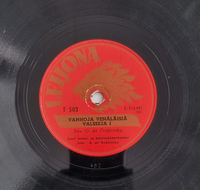 Savikiekko 1950 - George de Godzinsky - Leijona T 503